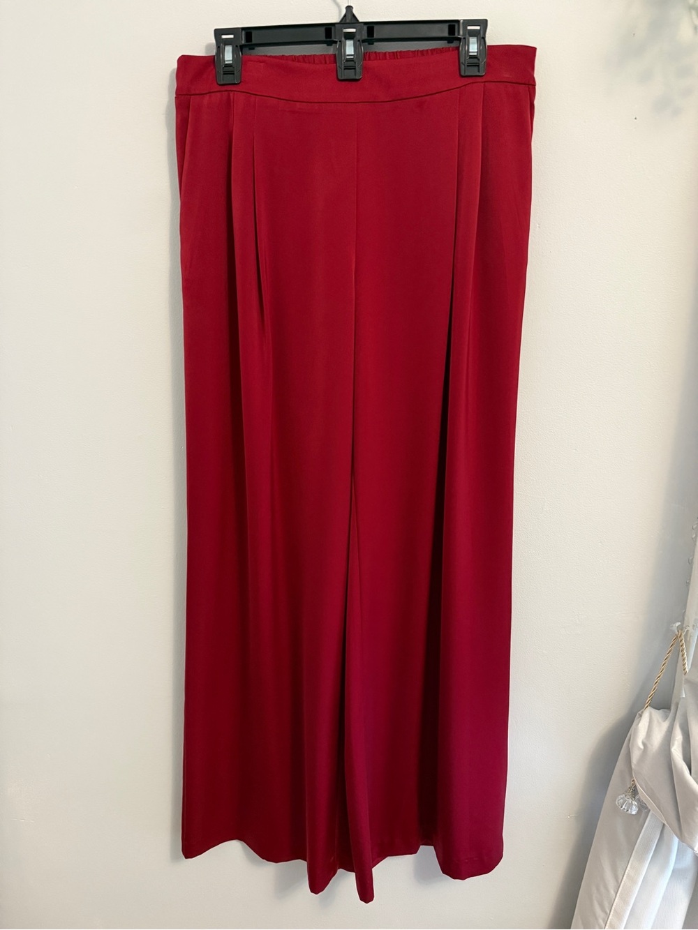 Wide Leg Red Women's Dress Pants NWT